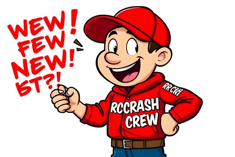 Today's RC Crash Crew Gazette comic