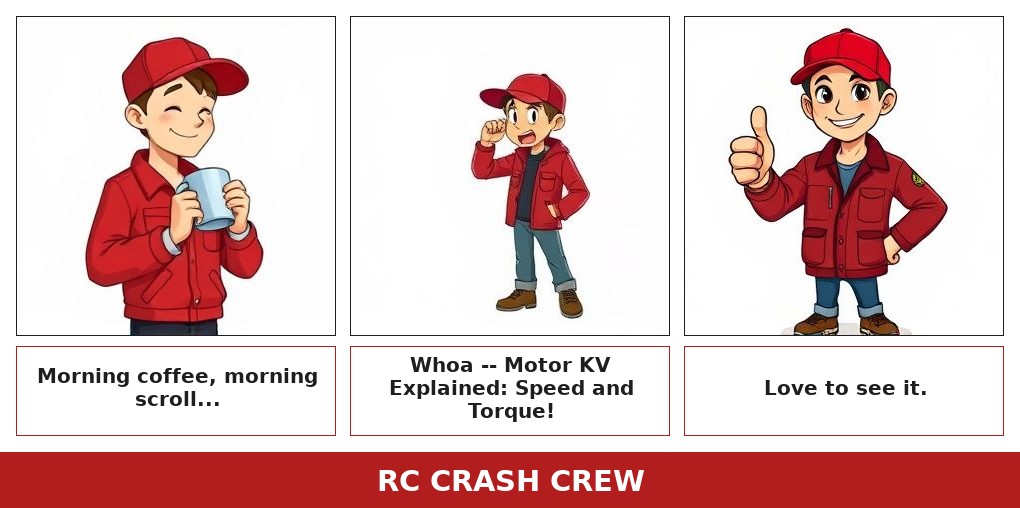 Today's RC Crash Crew Gazette comic
