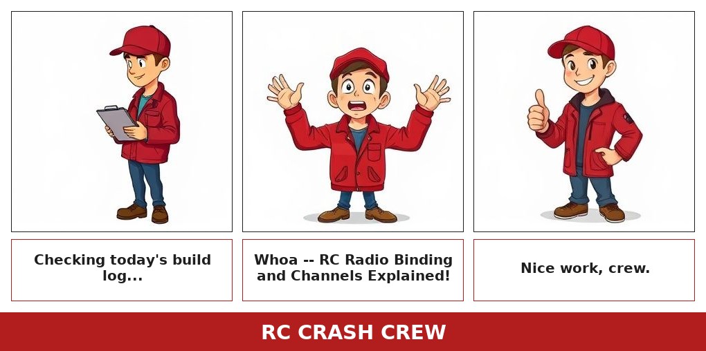 Today's RC Crash Crew Gazette comic
