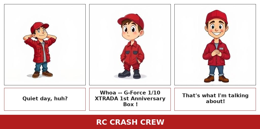 Today's RC Crash Crew Gazette comic